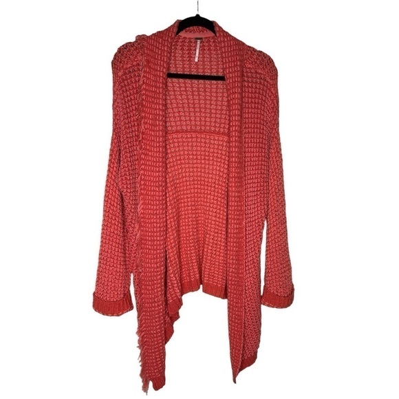 Free People I’ll Be Around Silk-Blend Cardigan size Small - Picture 7 of 12